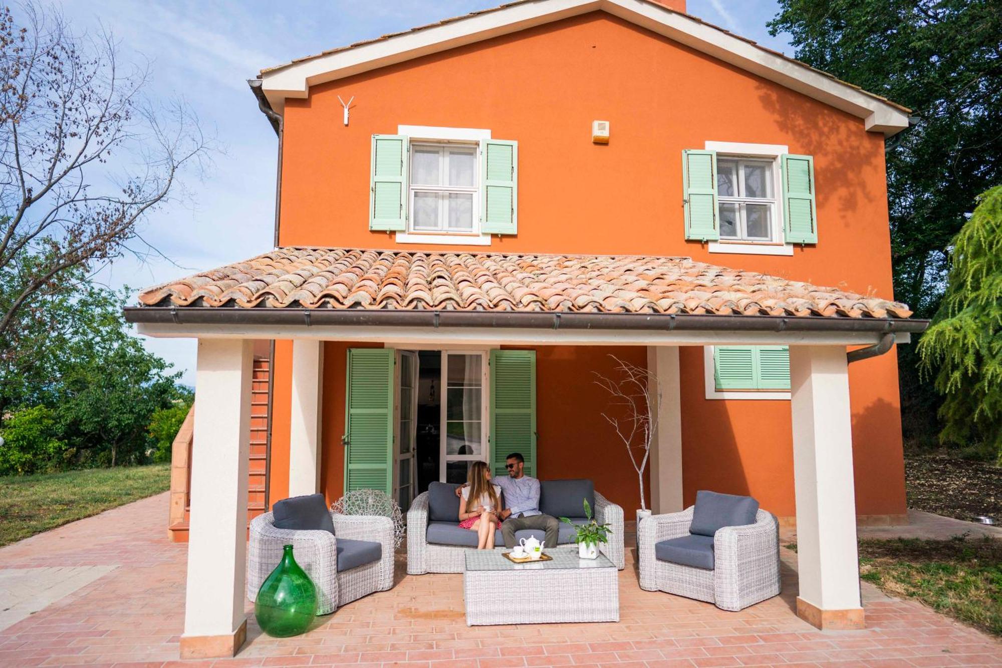 Villa Lemarche B&B Rustico Kültér fotó